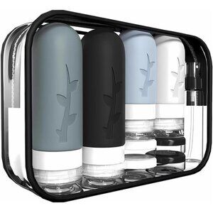 Travel Bottles for Toiletries,TSA Approved Silicone Travel Containers